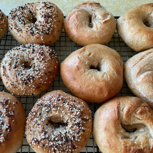 Sourdough Bagels Image