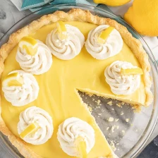 Old Fashioned Creamy Lemon Pie Recipe Page