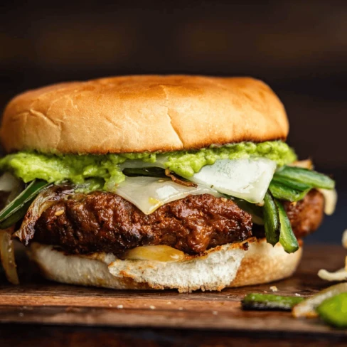 Queso Fundido Chorizo Burger Image