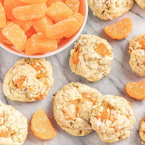 Old Fashioned Orange Slice Oatmeal Cookies Image