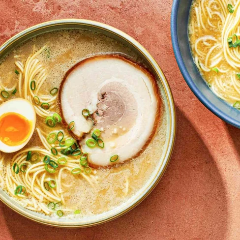 Rich and Creamy Tonkotsu Ramen Broth Recipe Image