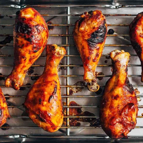 Easy BBQ Chicken Drumsticks In The Oven Image