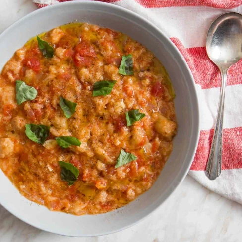 Tuscan Pappa al Pomodoro (Tomato and Bread Soup) Recipe Image