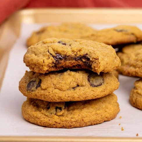 Gluten Free Pumpkin Chocolate Chip Cookies Recipe Image