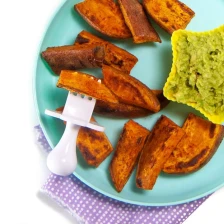 Sweet Potato Wedges for Baby-Led Weaning Recipe Page