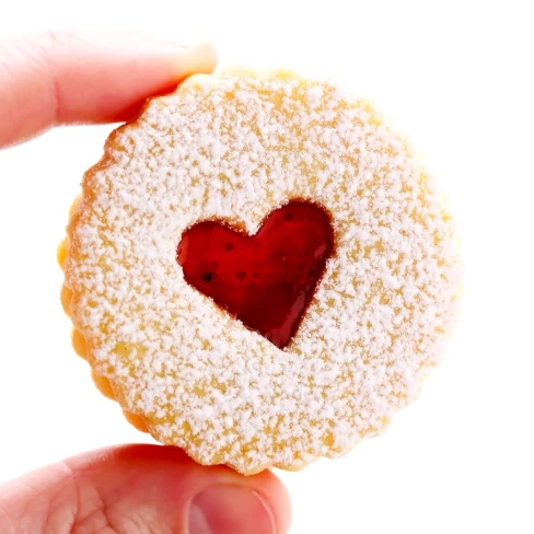 Linzer Cookies Image