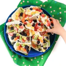 Rainbow Yogurt Bark for Toddlers + Kids Recipe Page