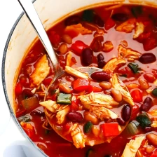 20-Minute Chipotle Chicken Chili Recipe Page