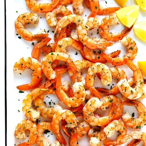 The Easiest Way To Cook Shrimp! (Baked Shrimp) Image