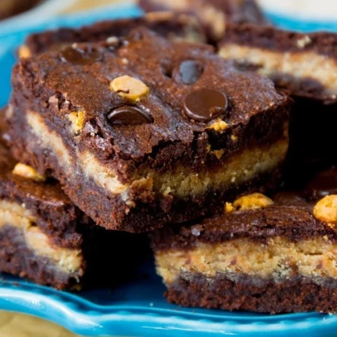 Peanut Butter Stuffed Brownies Image