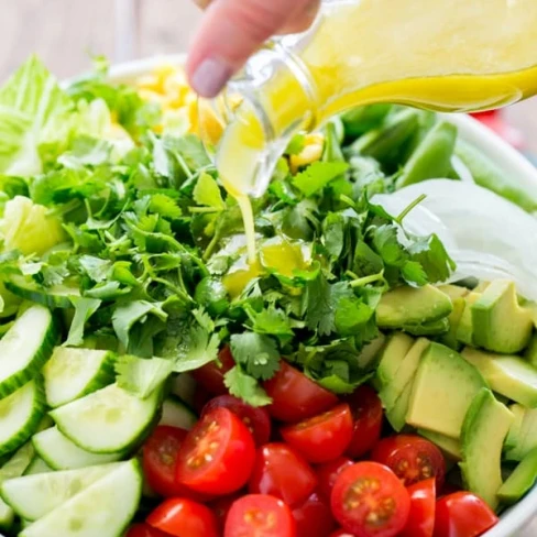 Mexican Salad with Lime Dressing Image