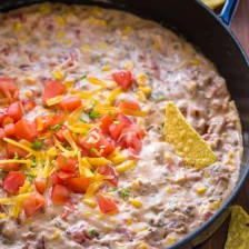 Sausage Queso Dip Recipe (with Real Cheese!) Recipe Page