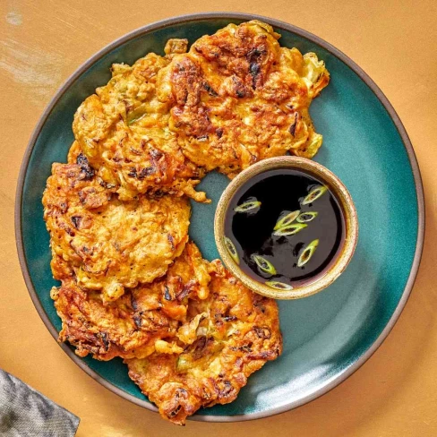 Easy Vegetable Pancakes Recipe Image