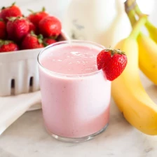 Strawberry Banana Smoothie Recipe Page