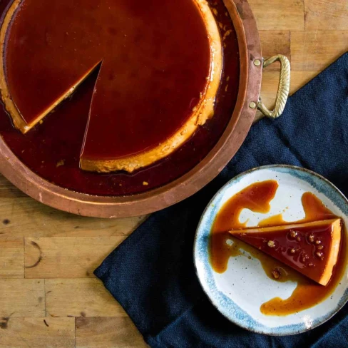 Double-Caramel Flan Recipe Image