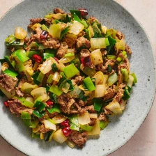 Spicy Stir-Fried Beef With Leeks and Onions Recipe Recipe Page