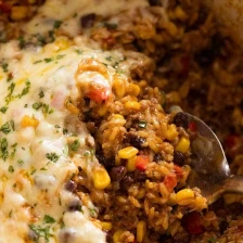 Mexican Ground Beef Casserole with Rice (Beef mince!) Recipe Page