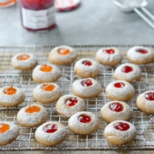 Nutty Jam Thumbprints Recipe Page