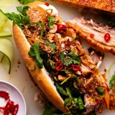 Crispy Pork Belly Banh Mi Recipe Page