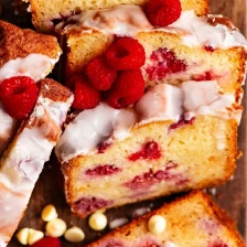 White Chocolate Raspberry Loaf Recipe Page