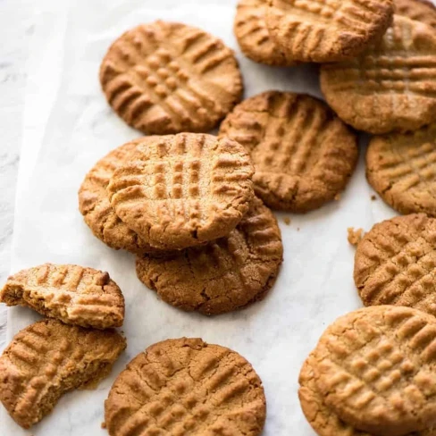 World&#039;s Best Easy Peanut Butter Cookies Image