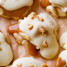 White Chocolate Caramel Cashew Clusters Recipe Page