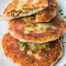 Mashed Potato Pancakes with Meat Filling Recipe Page