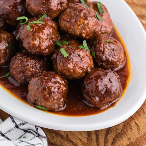 Crockpot Meatballs with Grape Jelly Image