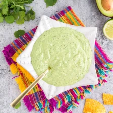 Creamy Avocado Sauce For Tacos Recipe Page