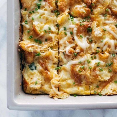 Egg And Croissant Brunch Bake Image