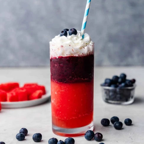 Red, White, and Blue Slushies Image