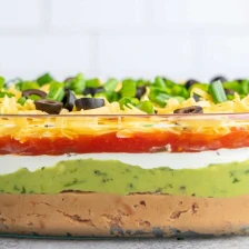 Ultimate 7 Layer Dip Recipe Page