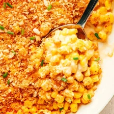 Parmesan Creamed Corn Recipe Page