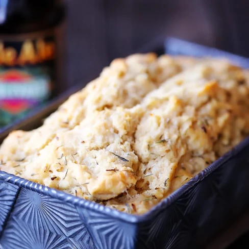 Whole Wheat Garlic Herb Beer Bread Image