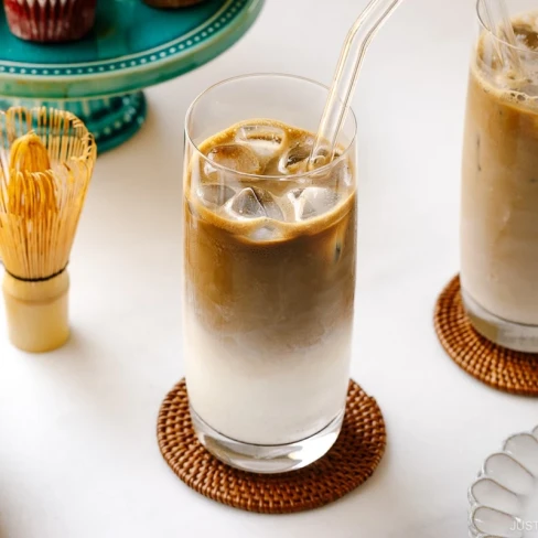 Iced Hojicha Latte Image