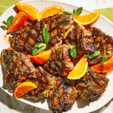 Chef John&#039;s Grilled Lamb With Mint Orange Sauce Recipe Page