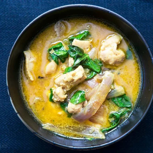 Basil Chicken Coconut Curry Image