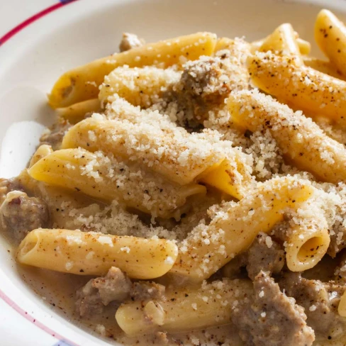 Pasta Alla Norcina (Creamy Pasta With Sausage) Recipe Image