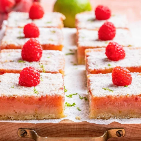 My Raspberry Lime Bars Are Summer In Dessert Form Image